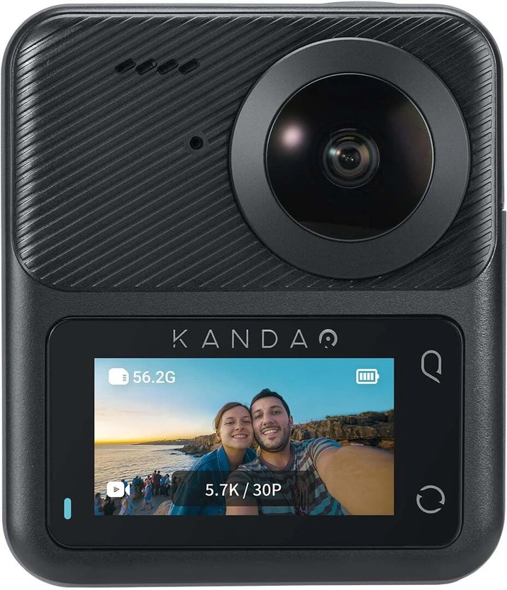 Action Cameras Kandao Qoocam3 360 Camera (Dual Battery Bundle), 5.7K Wide-Angle,...more