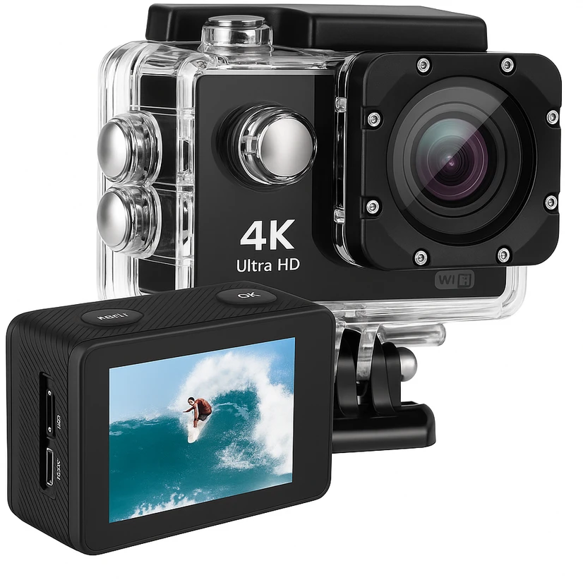 Pixel 4K S3 Action Camera 4k20MP Wifi 30M Waterproof Action Camer...more