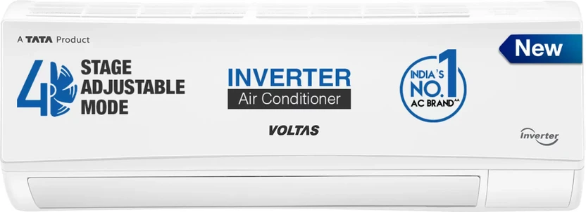 Air Conditioners Voltas 2024 Model 1 Ton 3 Star Split Inverter AC (123V CAX(450369...more
