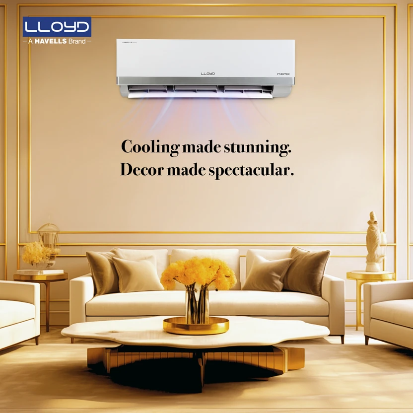Lloyd 2025 Model 1.5 Ton 3 Star Split Inverter AC (GLS18I3FOSBW, ...more