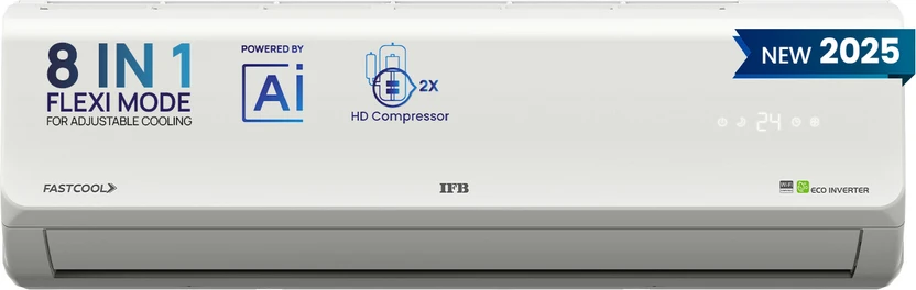 IFB 2025 Model 2 Ton 3 Star Split Inverter Silver Plus Series wit...more