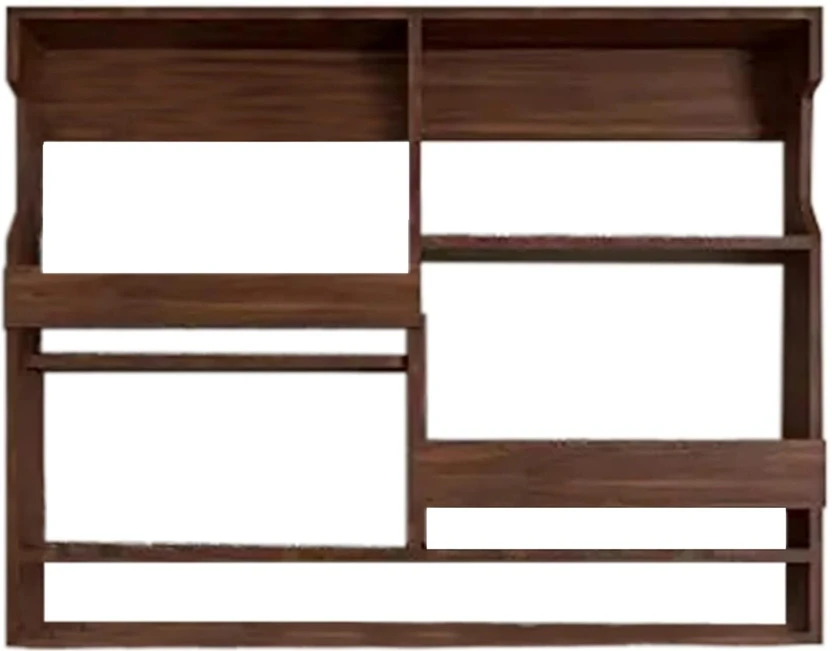 Luxeloom Solid Wood Bar Cabinet (Finish Color - Wine Rack Holder ...more