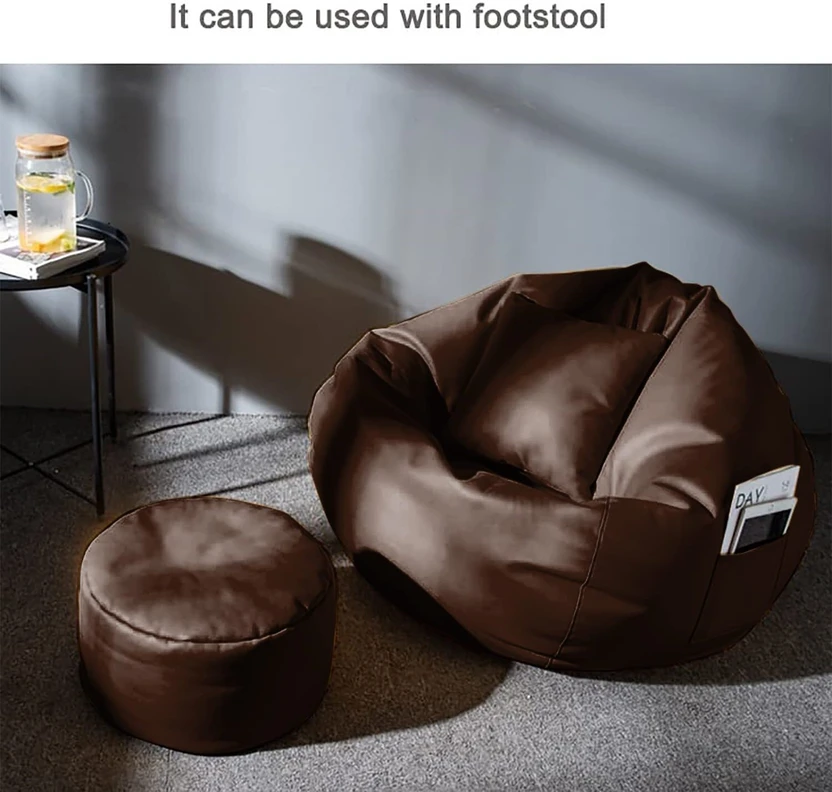 Swiner 4XL with Footrest & Cushion Ready to Use with Beans (Brown...more