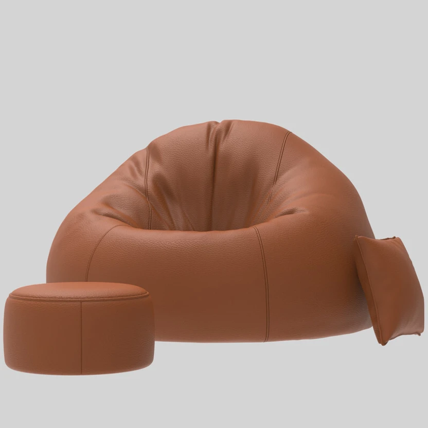 Biggie XXXL CozyBean Sofa with Cushion and Footrest Bean Bag Sofa...more