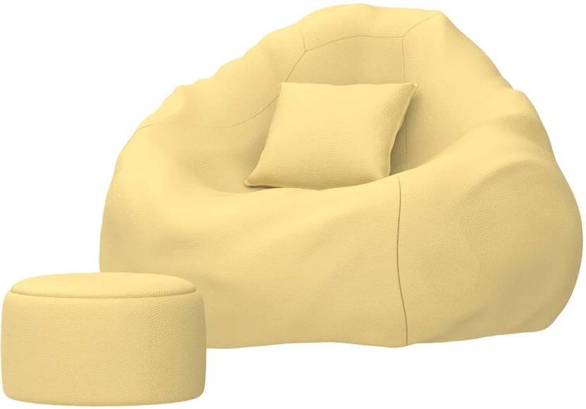 Biggie XXXL ZenChill Sofa with Cushion and Footrest Teardrop Bean...more