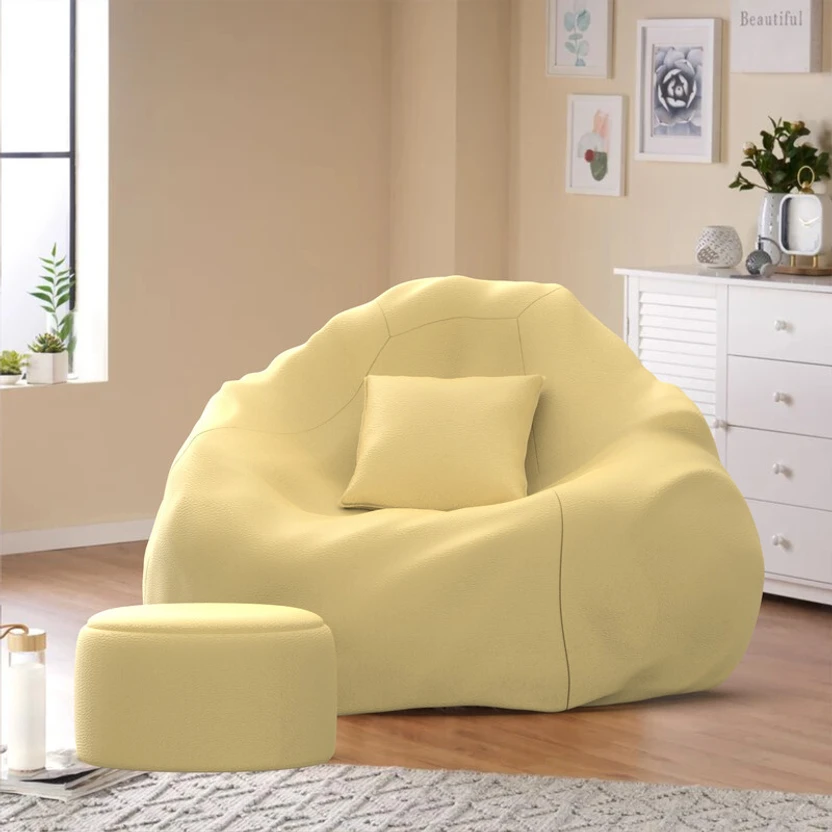 Biggie 5XL ZenChill Sofa with Cushion and Footrest Teardrop Bean ...more