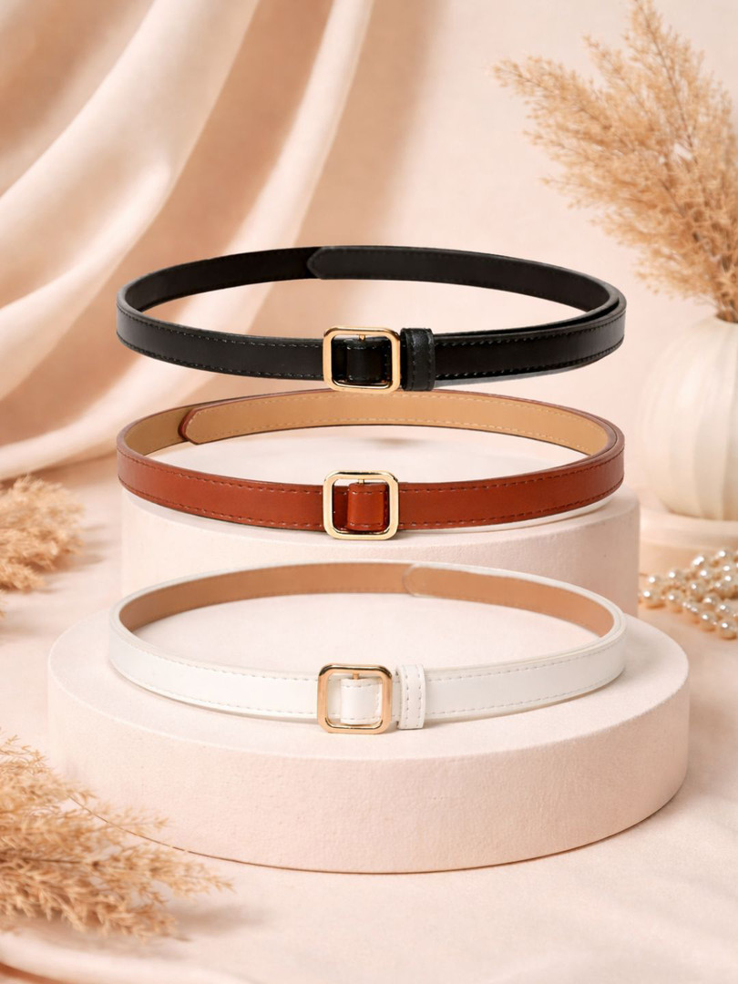 CRUSSET Women Set Of 3 Belt