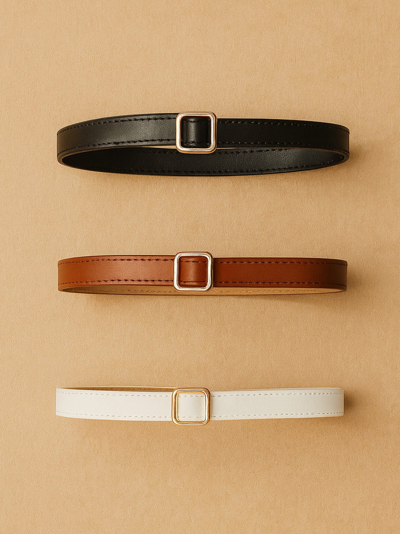 CRUSSET Women Set Of 3 Belt