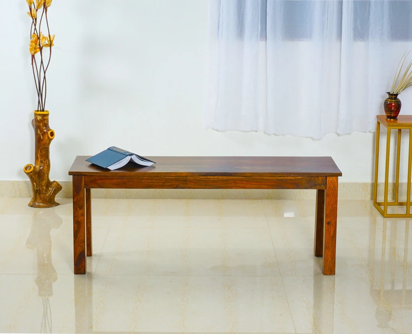 Benches Woodefly Sheesham Bench for Dining Room/Indoor/Outdoor/Balcony So...more