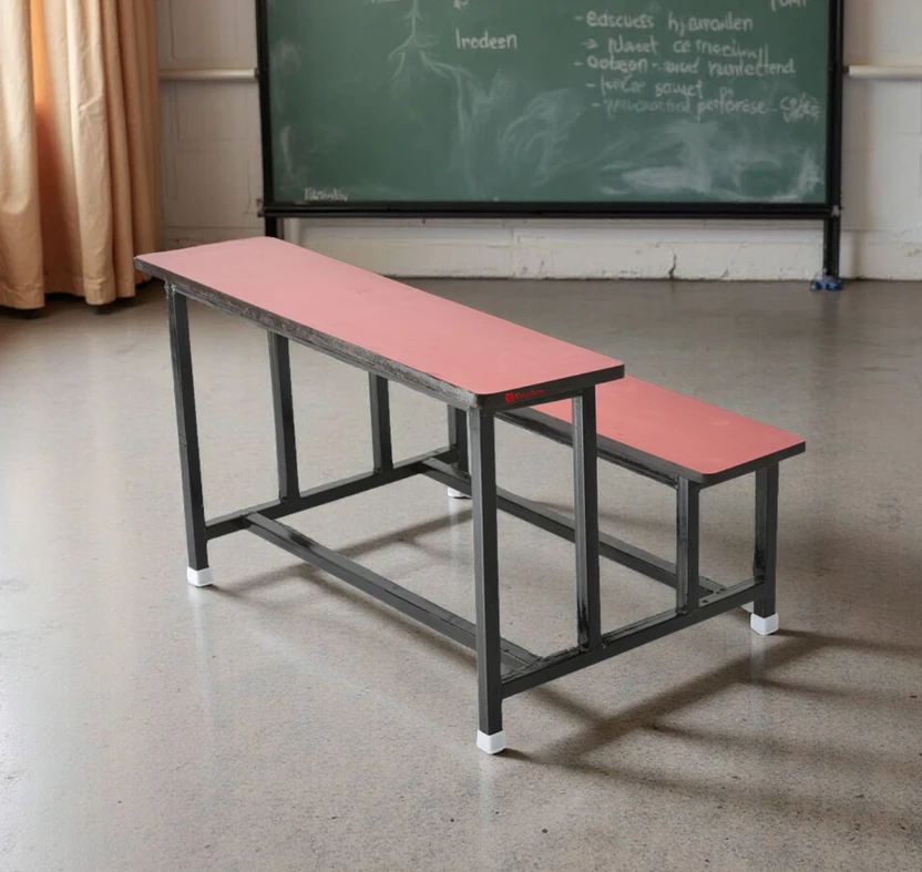 Benches SOMRAJ Study Home Duel Desk Study Bench Table School Duel Desk Be...more