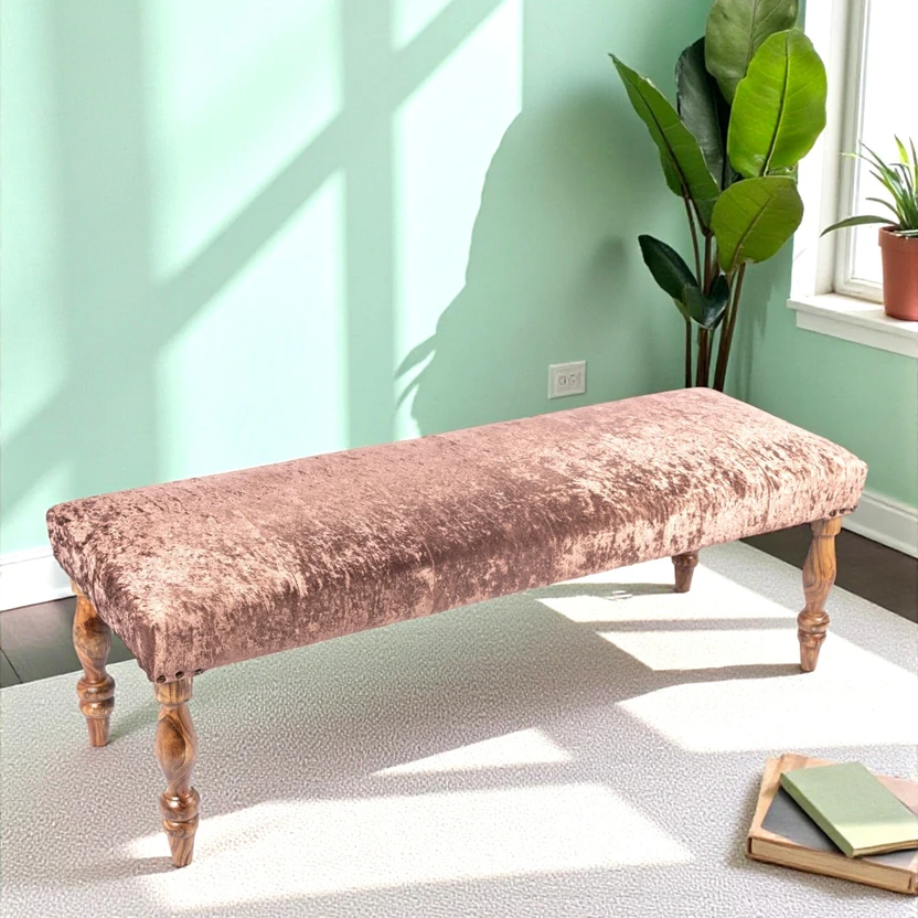 Ikiriya Rosewood (Sheesham) Solid Wood 2 Seater (Finish Color - T...more