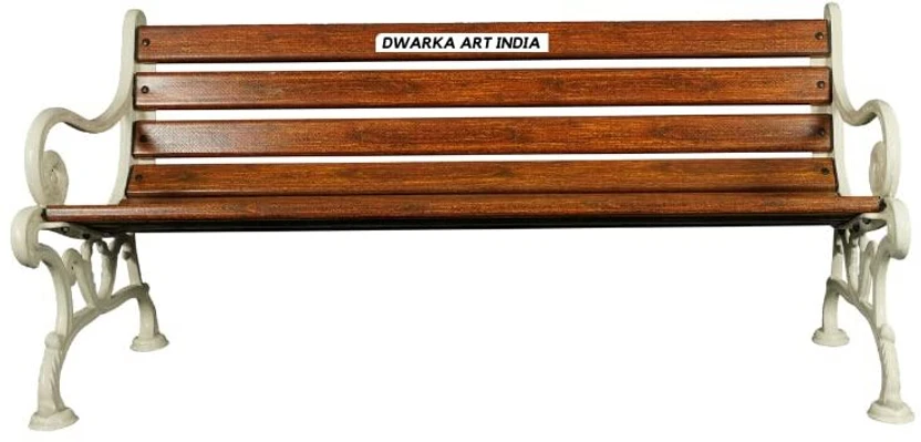 DWARKA ART Metal 3 Seater (Finish Color - Brown, DIY(Do-It-Yourse...more