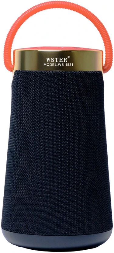 Jmax WS-1831 Wireless Speaker (1500mAh Battery) Supports FM, SD C...more