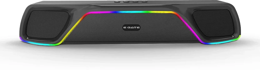 Egate C 207 RGB Light | Upto 18Hrs Playback 2000mAh | TWS, AUX, U...more