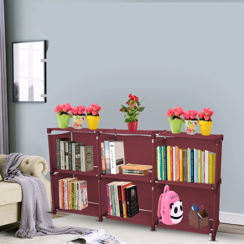 Flipkart Perfect Homes Studio Metal Open Book Shelf (Finish Color...more