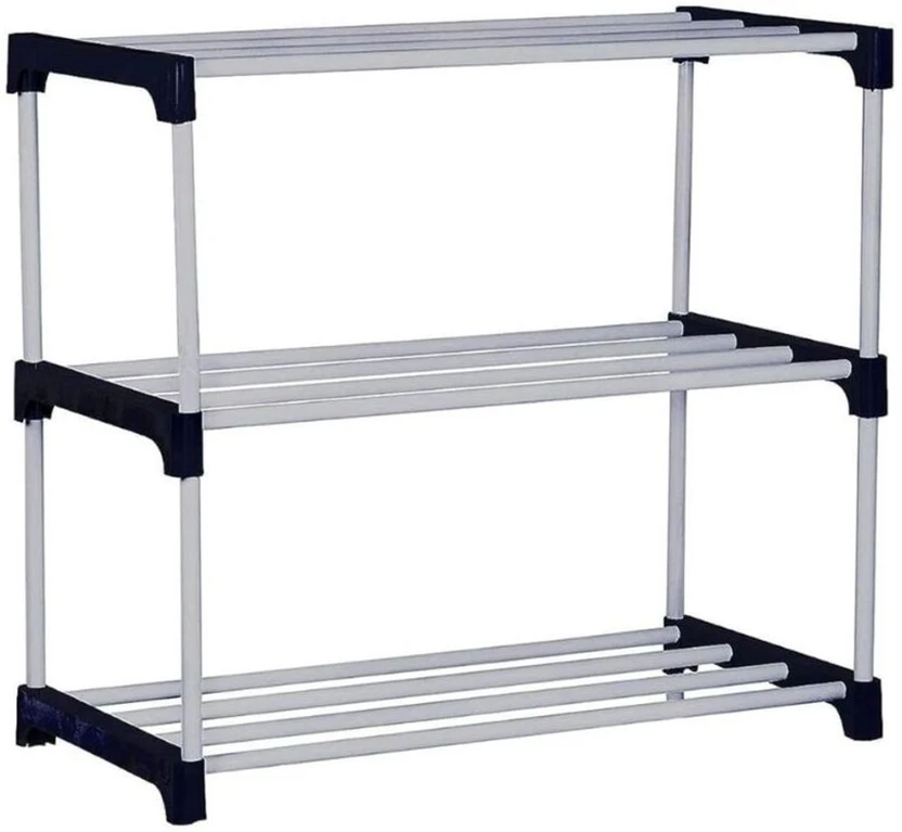SARMAJI Plastic Open Book Shelf (Finish Color - Glossy, DIY(Do-It...more