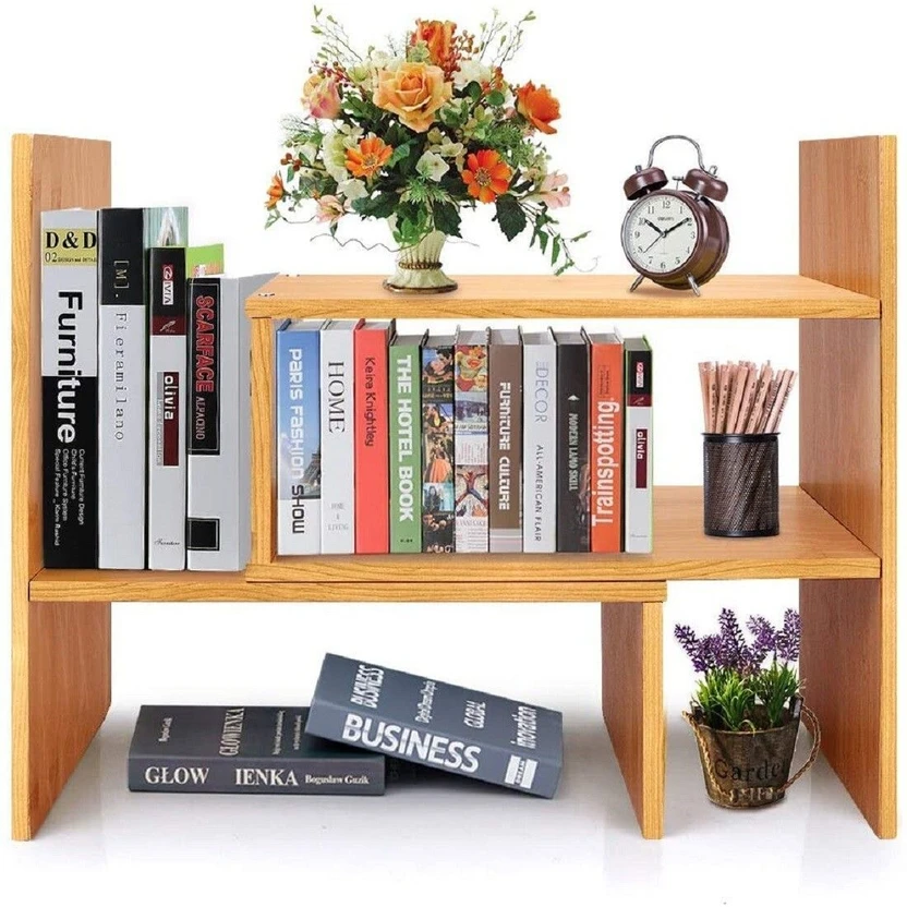 UniAart Engineered Wood Open Book Shelf (Finish Color - Beige, DI...more