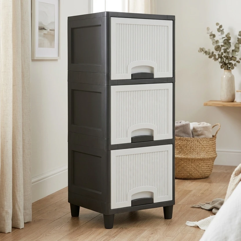VISEMAN Scrapbooking Supply Vertical Storage Hub Plastic Semi-Ope...more