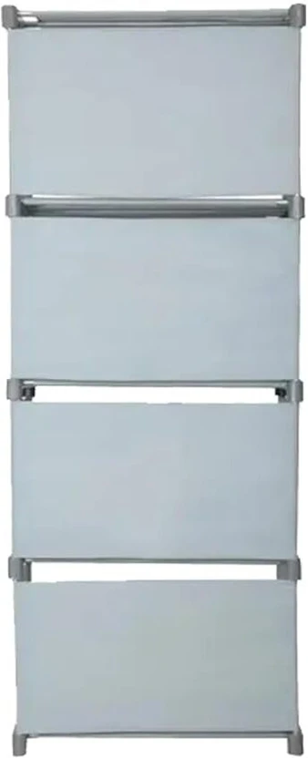 GirjaHub 5 Layer Grey Open Book shelf Multipurpose use Home stora...more