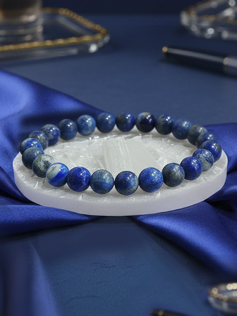 SOLAVA Unisex Lapis Lazuli Bracelet