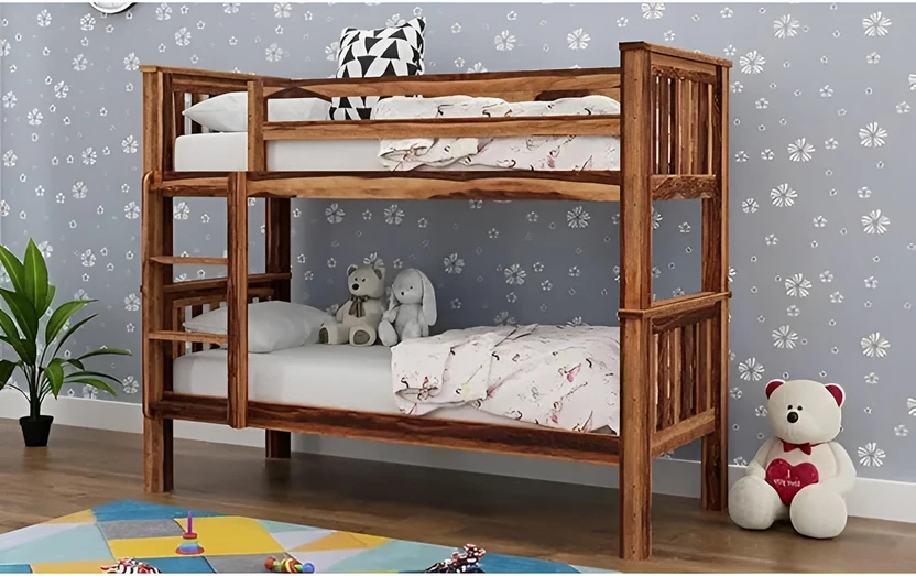 CHANDRA SHEKHAR EXPORTS Stella Solid Wood Double Bed, 219.96 cm x...more