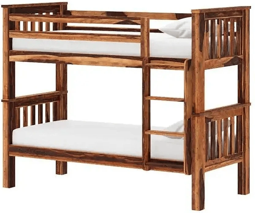 CHANDRA SHEKHAR EXPORTS Stella Solid Wood Double Bed, 219.96 cm x...more