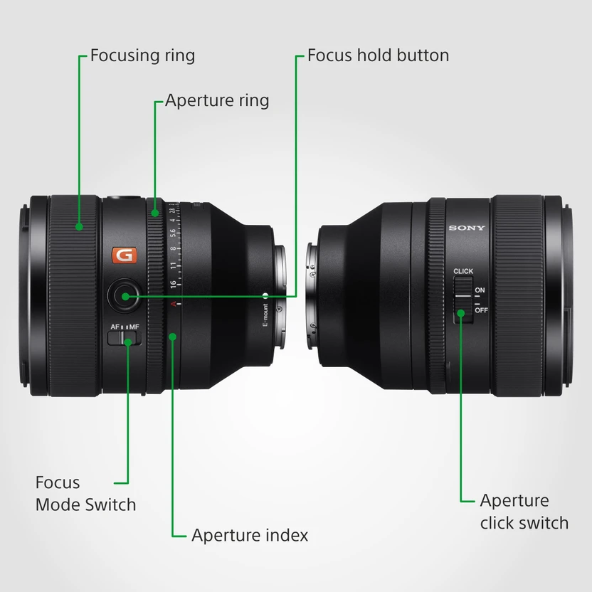 SONY SEL50F12GM/SEL50F12GM/Q SYX Standard Prime  Lens (Black, 50 ...more