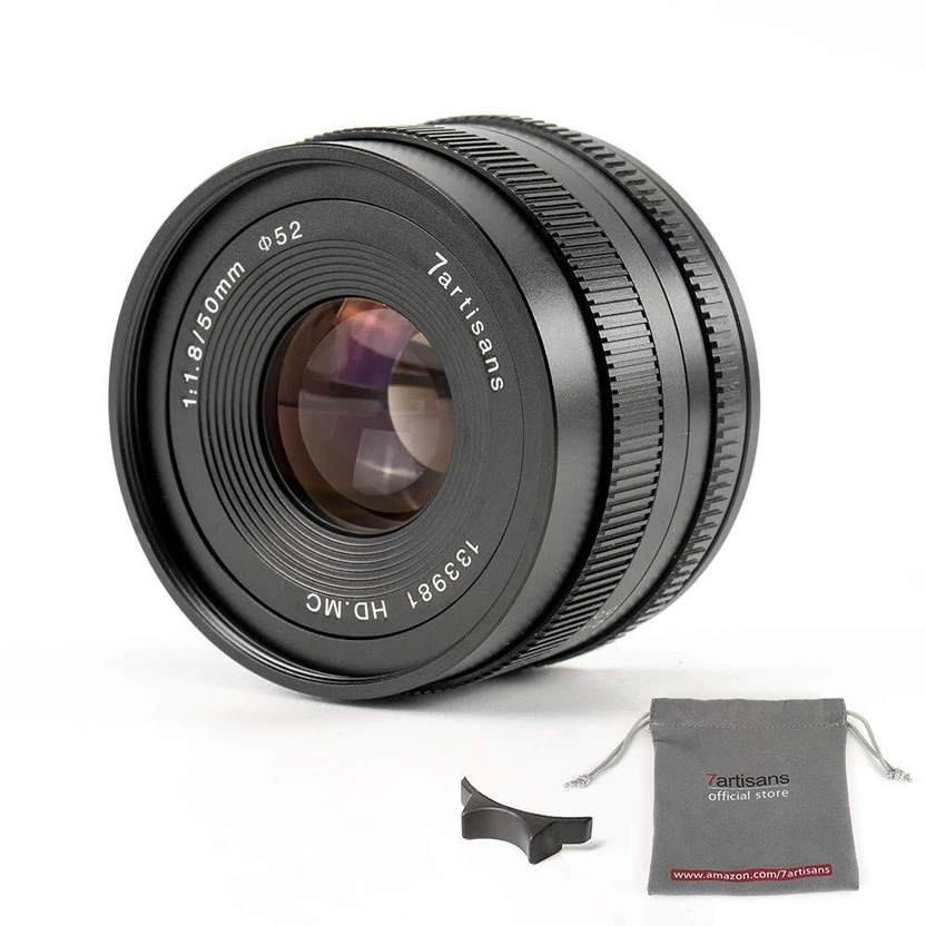 7Artisans 50mm F1.8 Fuji X Mount Prime Portrait  for Fuji X Mount...more