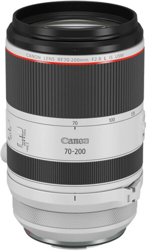 Canon RF 70 - 200 mm F2.8 L IS USM Telephoto Zoom  Lens (White, B...more