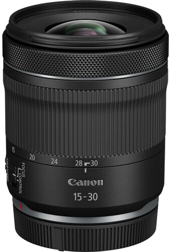 Canon RF15-30mm f/4.5-6.3 IS STM Wide-angle Zoom  Lens (Black, Si...more