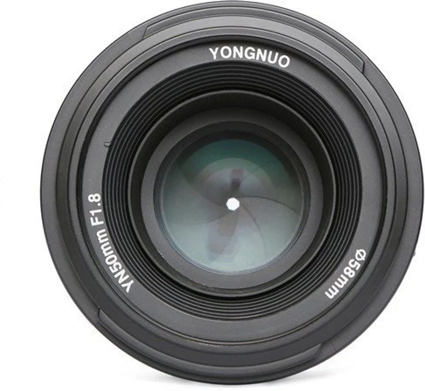 Yongnuo 50mm f/1.8  for Nikon Wide-angle Prime  Lens (Black, 50 m...more