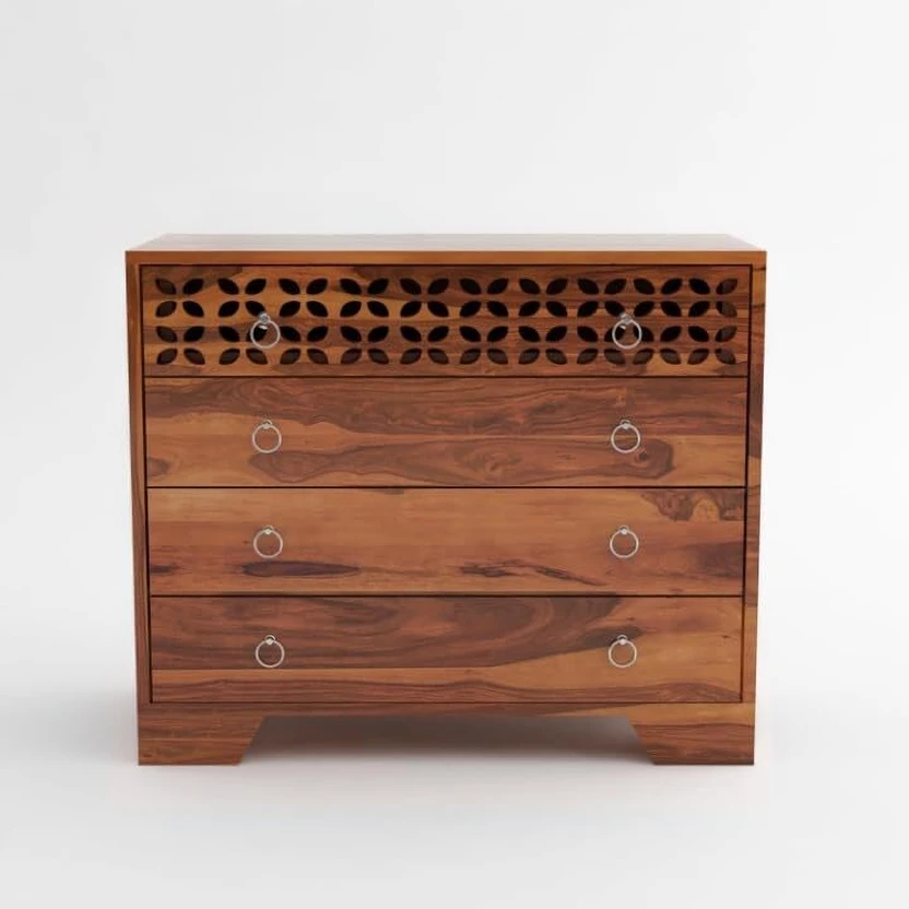 Sylvan Solid Wood Free Standing Chest of Drawers (Finish Color - ...more