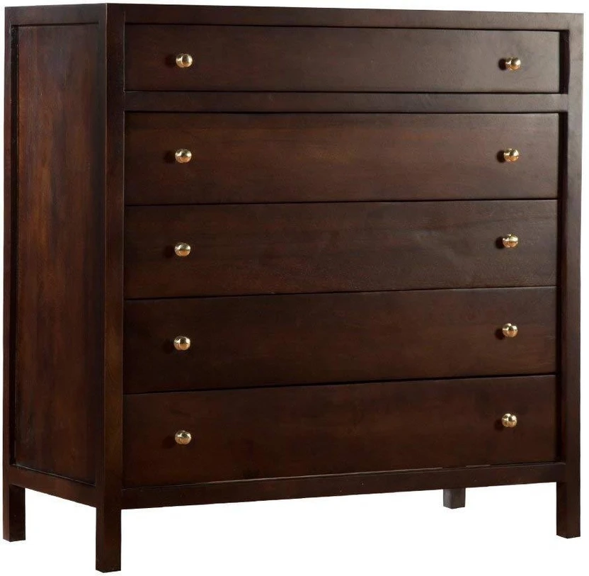 Made Wood PIPER-COD-1018 Solid Wood Free Standing Chest of Drawer...more