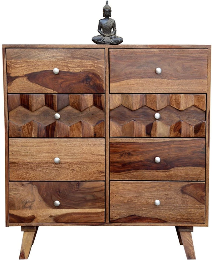 o my furniture Solid Wood Free Standing Chest of Drawers (Finish ...more