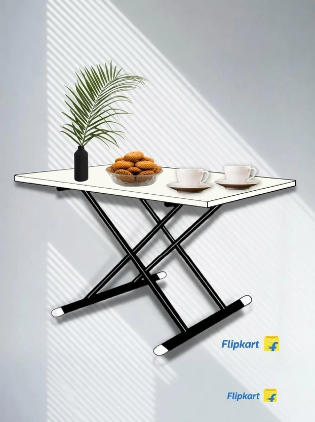 EuroQon Dual Height Adjustable Engineered Wood Coffee Table (Fini...more