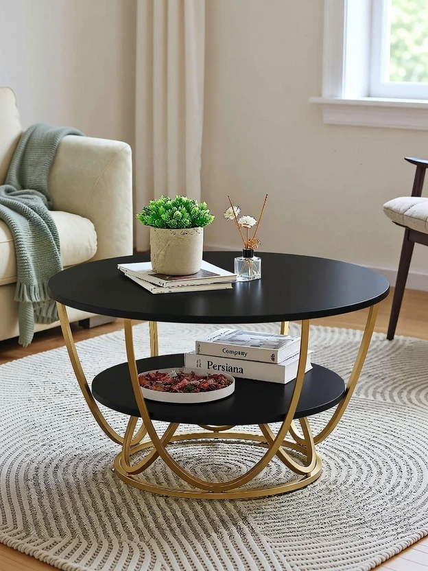Online Decor Shoppee Engineered Wood Coffee Table (Finish Color -...more