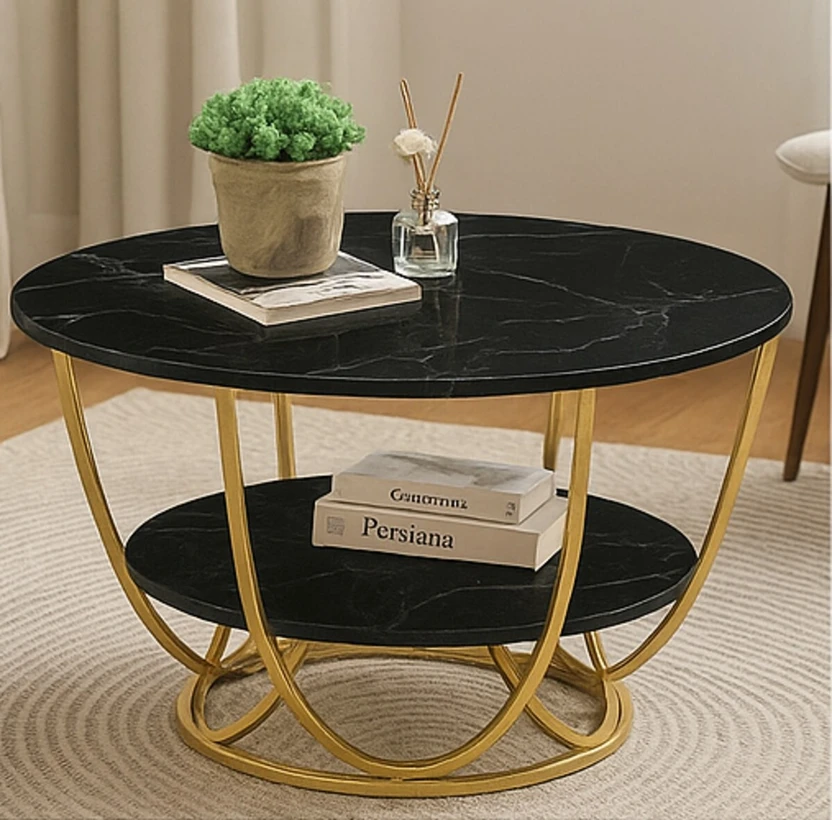Online Decor Shoppee Engineered Wood Coffee Table (Finish Color -...more
