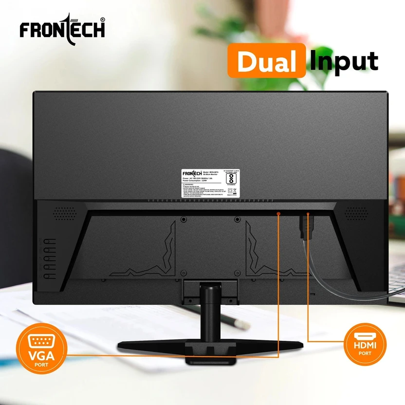 LG 54.0 cm (21 inch) Full HD VA Panel with 3-Side Borderless Disp...more