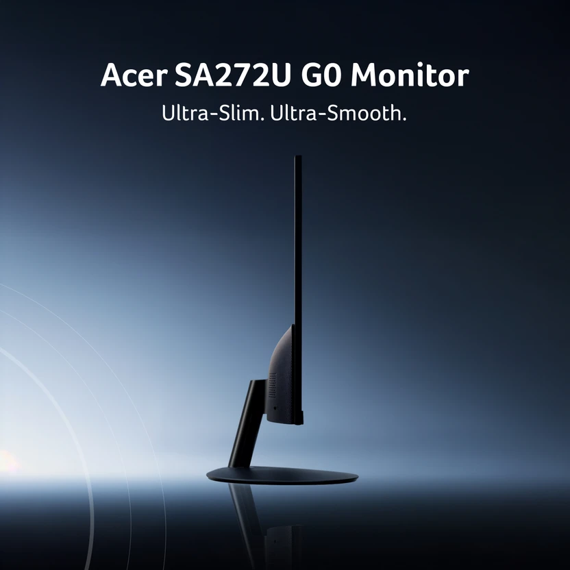 Acer SA272 UG BLACK 68.58 cm (27 inch) WQHD LED Backlit IPS Panel...more