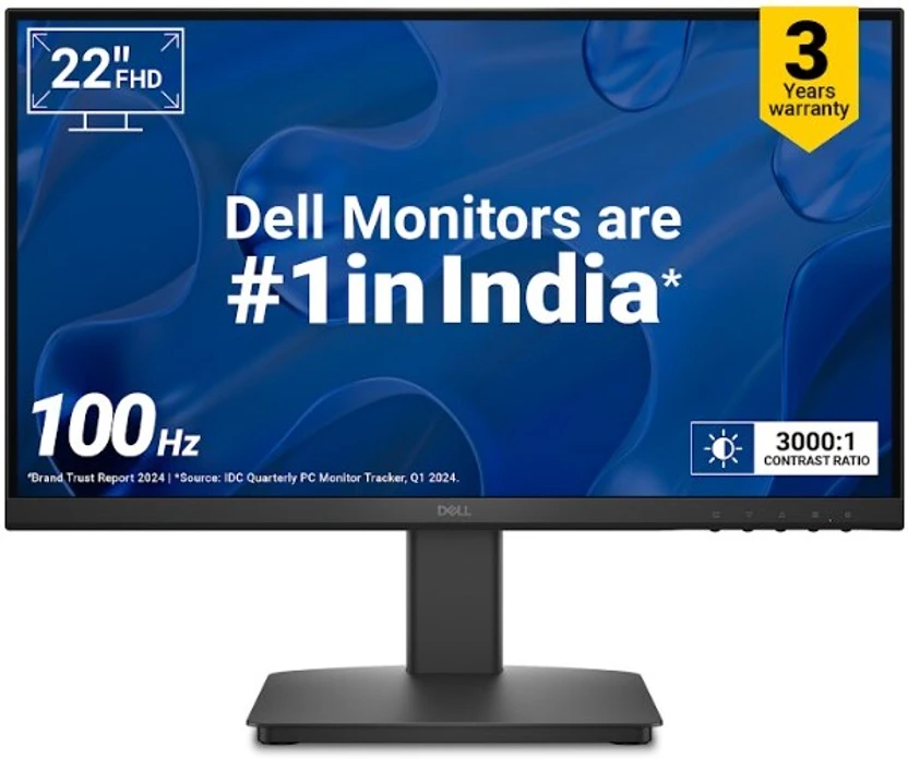 DELL SE-Series 55.88 cm (22 inch) Full HD LED Backlit VA Panel wi...more