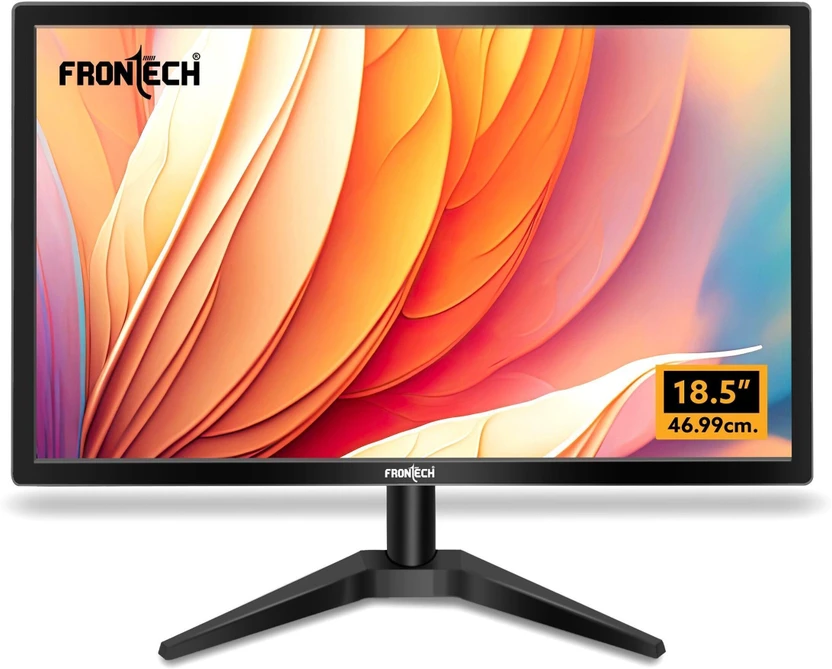 Computer Monitors Frontech - 46.99 cm (19 inch) HD LED Backlit VA Panel Monitor (MO...more