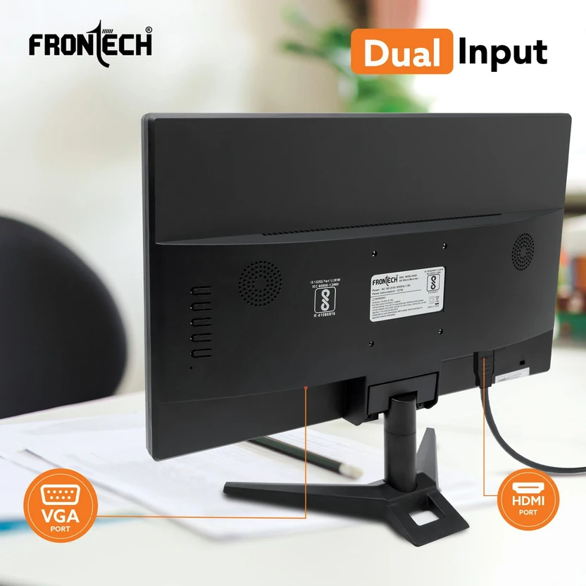 Frontech - 46.99 cm (19 inch) HD LED Backlit VA Panel Monitor (MO...more