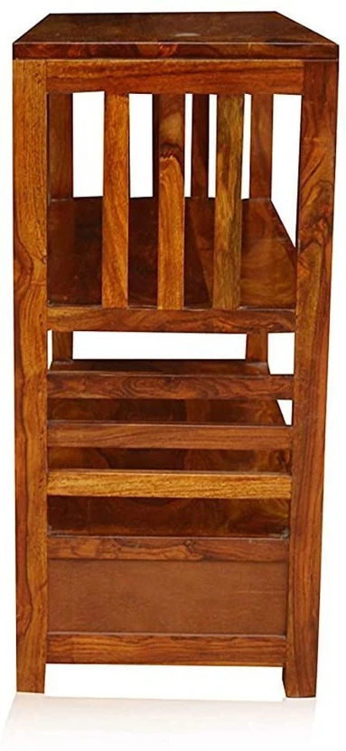 Worldwood Solid Wood Console Table (Finish Color - Brown, DIY(Do-...more