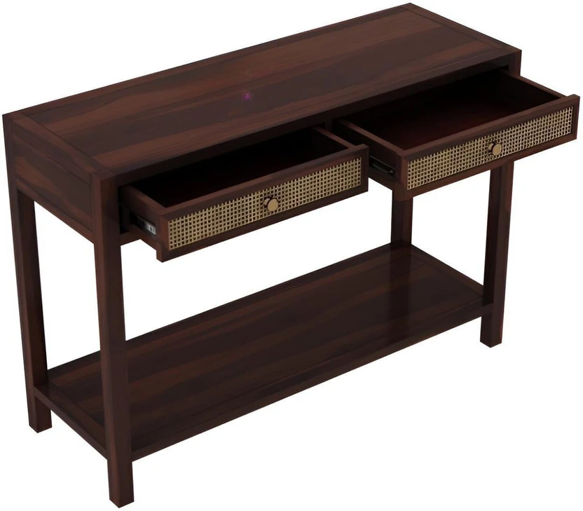 Tanishq Arts Solid Sheesham Wood Console Table for Living Room | ...more
