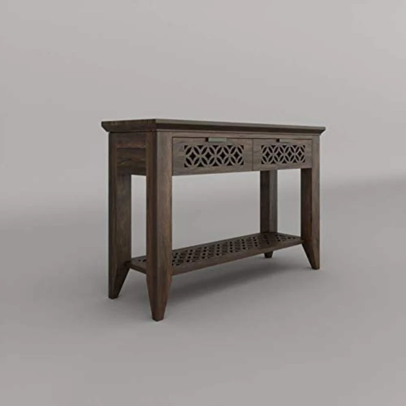 Home wood Console Table for Living Room, Wooden Side Entrance Tab...more