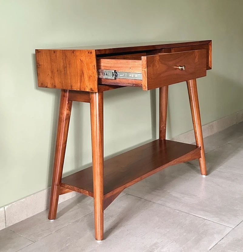 Home wood Solid Wooden Console Table Solid Wood Console Table (Fi...more