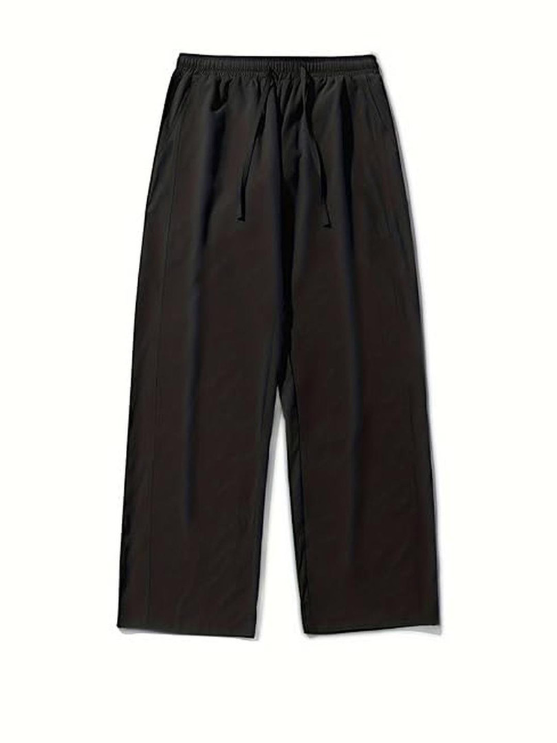 Cotton-pant Imsa Moda Men Black Cotton Track Pants