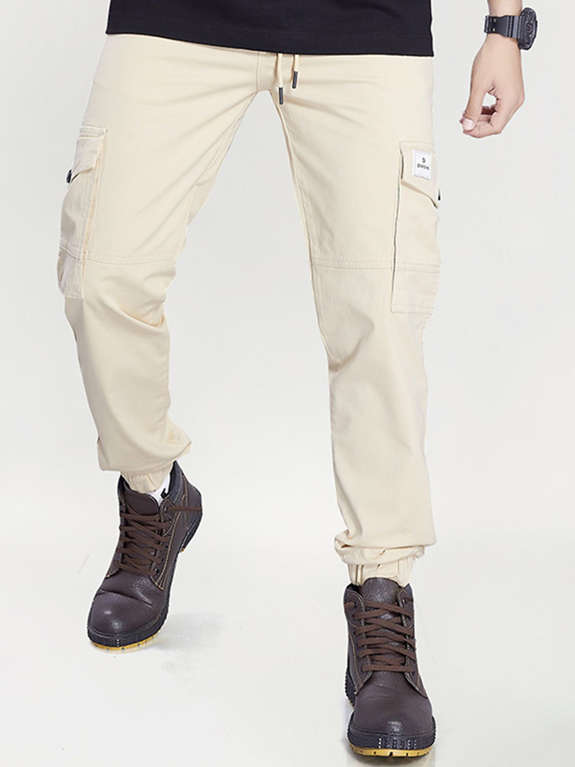 Cotton-pants THE BEETEL HOUSE Men Cotton Joggers Cargo Pants