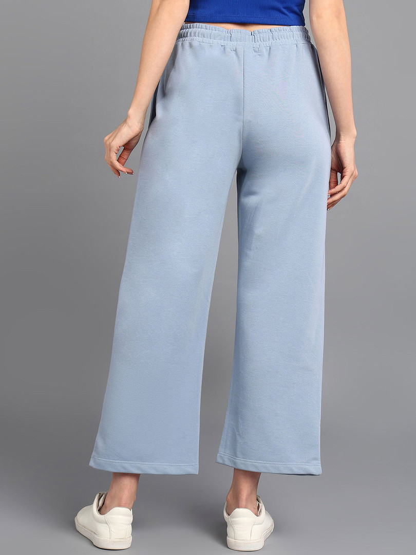 Alan Jones Women Mid-Rise Relaxed-Fit Track Pants