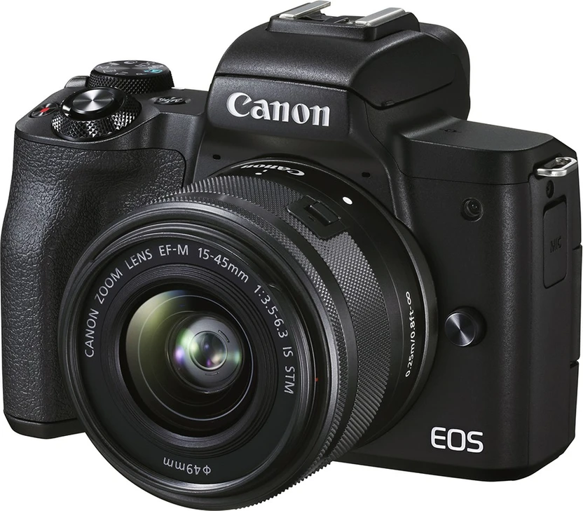 Canon EOS M50 Mark II Mirrorless Camera EF-M15-45mm is STM Lens (...more
